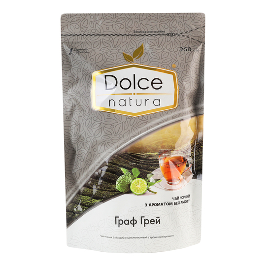 Чай чорний Dolce Natura Граф Грей 250г