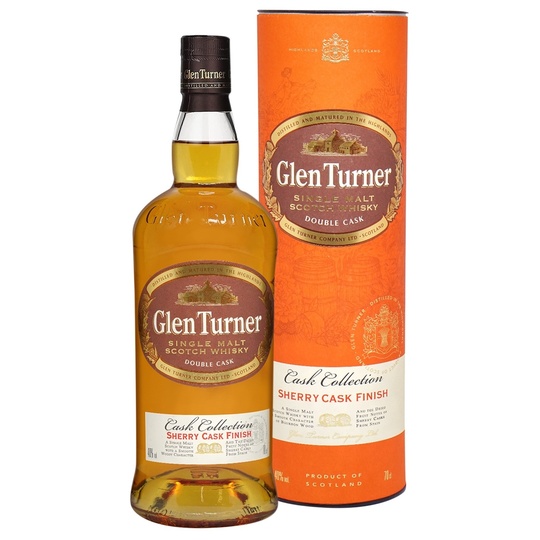 Віскі Glen Turner DoubleCask 40%0,7л туб
