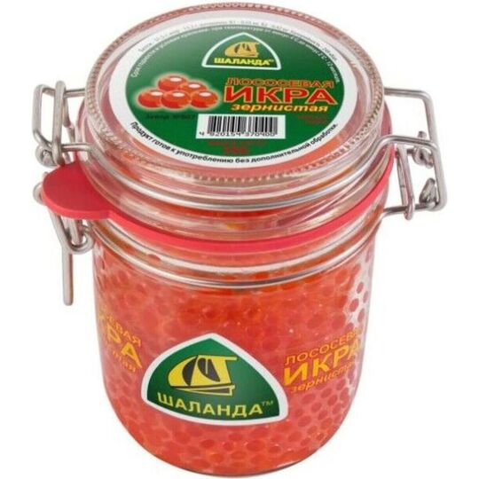 Ікра лососева зерн.Шаланда в с/б 350г