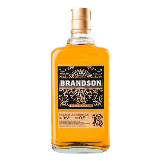 Бренді Brandson Classic 36% 0,5л