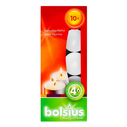 Свічка 10шт*4год. Bolsius