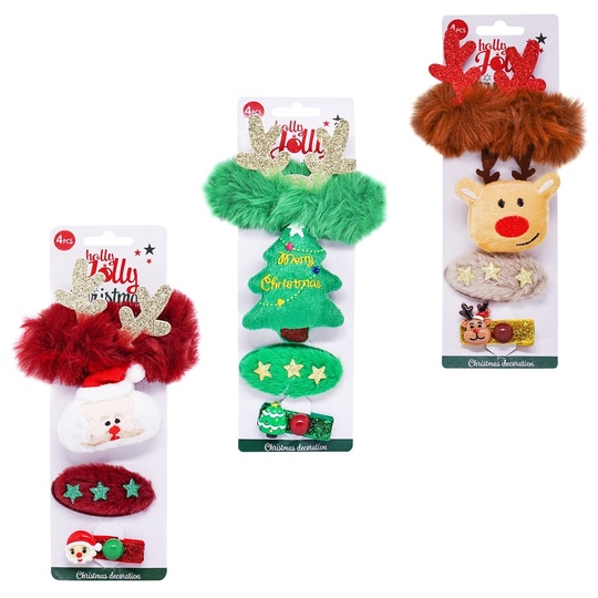 Заколки Новорічні Koopman Koopman 4шт