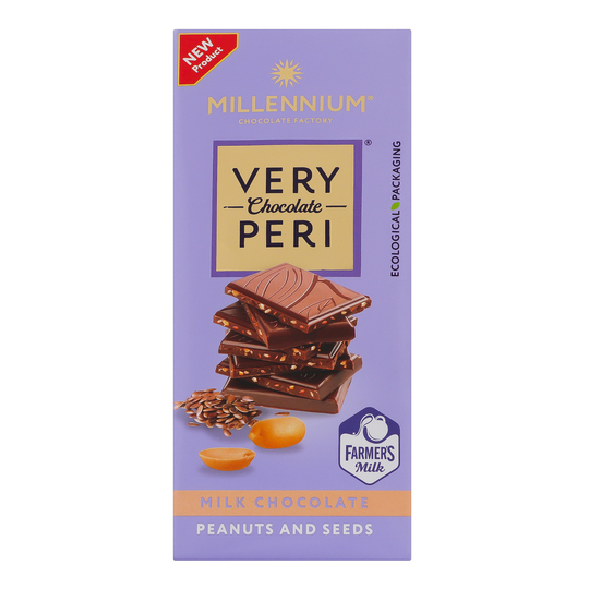 Шоколад мол.арах.льон-чіа Millennium 85г