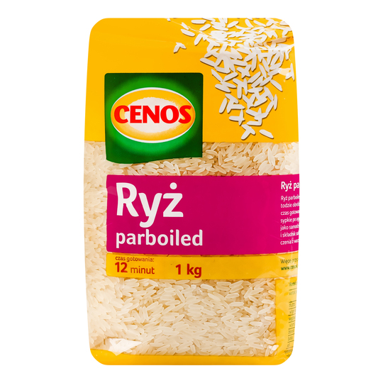 Рис пропаренний Cenos 1кг