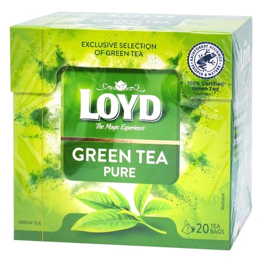 Чай зелений чистий Loyd 1,7г*20шт