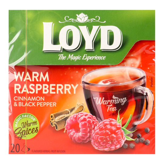Чай розігрів. Тепла Малина Loyd 2г*20шт