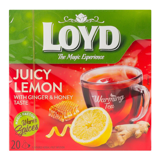 Чай розігрів. Соков. Лимон Loyd 2г*20шт