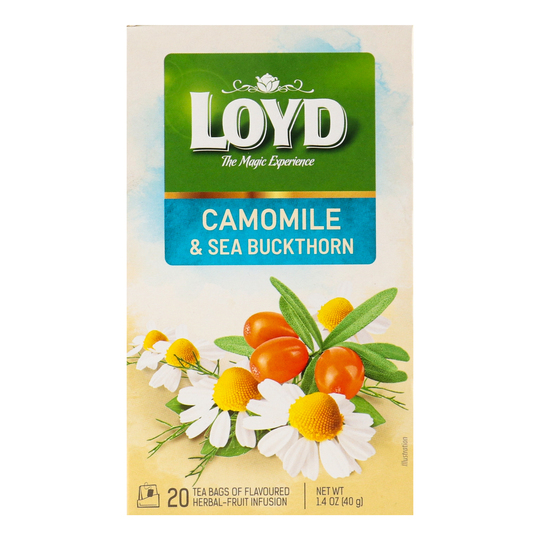 Чай трав'яний Ром. і Обл. Loyd 2г*20шт
