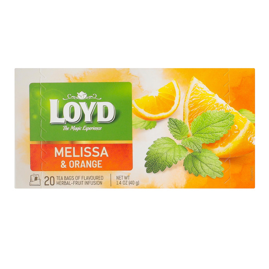 Чай трав'яний Меліса і Ап. Loyd 2г*20шт