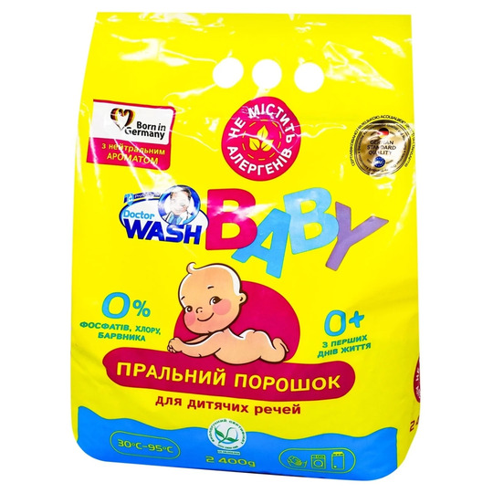 Порошок д/пр.DoctorWashBaby ней.ар.2,4кг