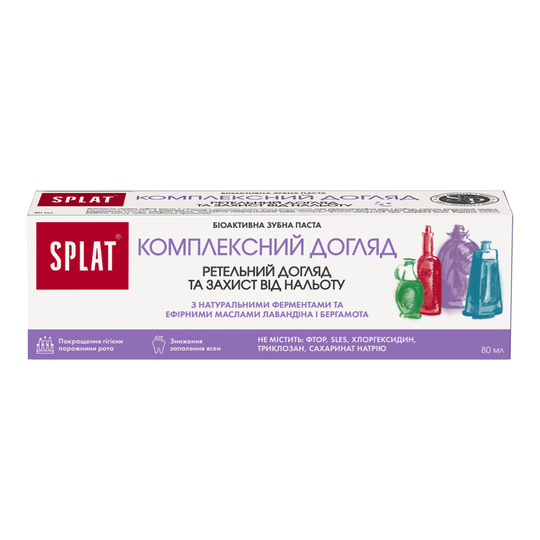 Паста зубна сomplete сare Splat, 80мл