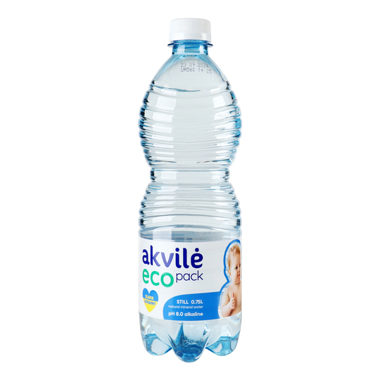 Вода мін.н/газ.Akvilė Eco Pack 0,75 пет