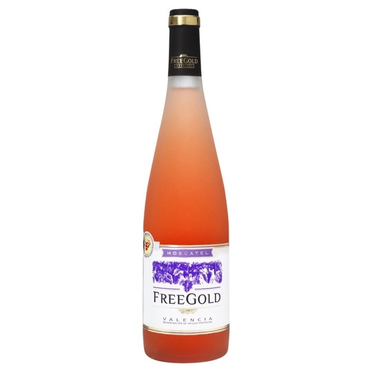 Вино Freegold Moscat.Rose р/сол12%0,75л