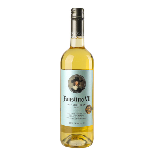 Вино FaustinoVII Sauv.Bl.б/сух12,5%0,75л
