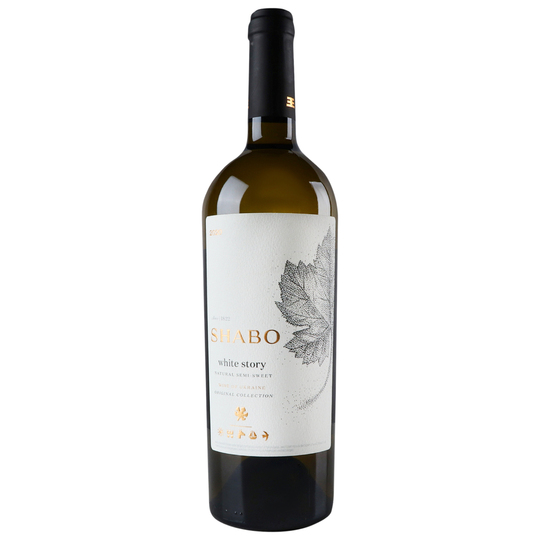 Вино Shabo Мускат б.н/сол.9,5% 0,75л