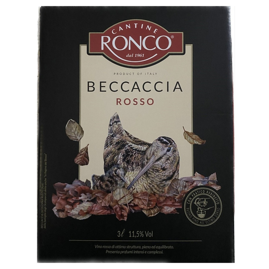 Вино Cantine Ronco ч.с.11,5% 3л