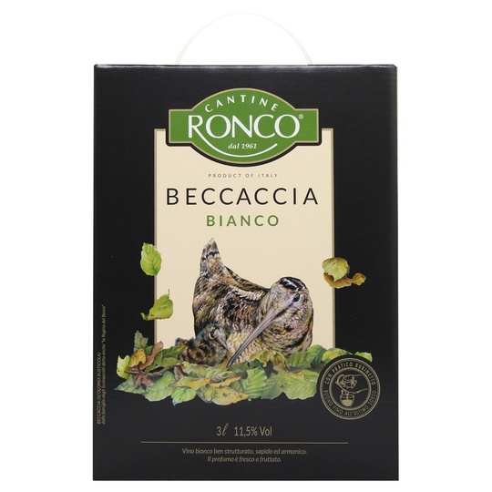 Вино Cantine Ronco б.с.11,5% 3л