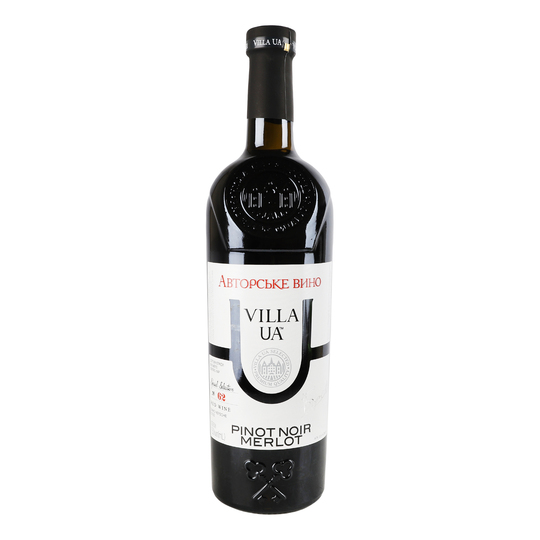 Вино Villa Krim Піно Нуар ч.с.9-13%0,75л