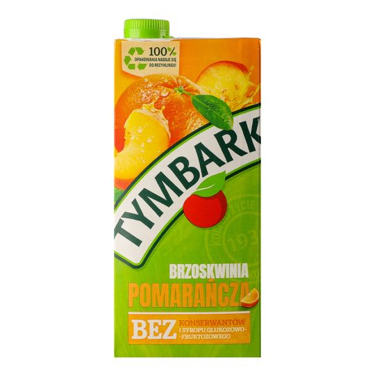 Напій соков. Tymbark апельс.,перс.1л т/п