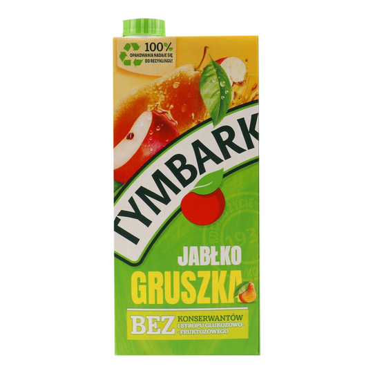 Напій соков. Tymbark яблуко,груша 1л т/п