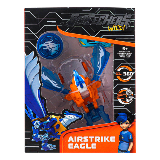 Машинка Screechers Wild! S4l1 Еірстр.Ігл