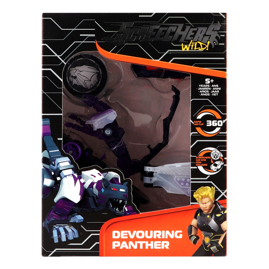Машинка Screechers Wild! S4l1 Дев.Пенс.