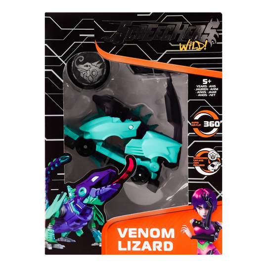 Машинка Screechers Wild! S4l1 Веном Ліз.