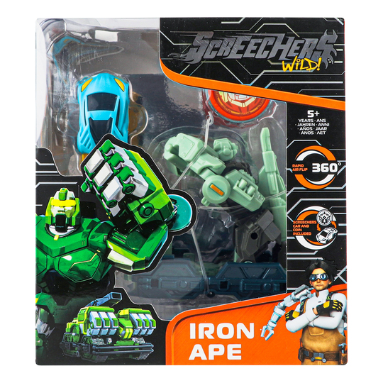 Машинка Screechers Wild! S4l2 Айрон Ейп