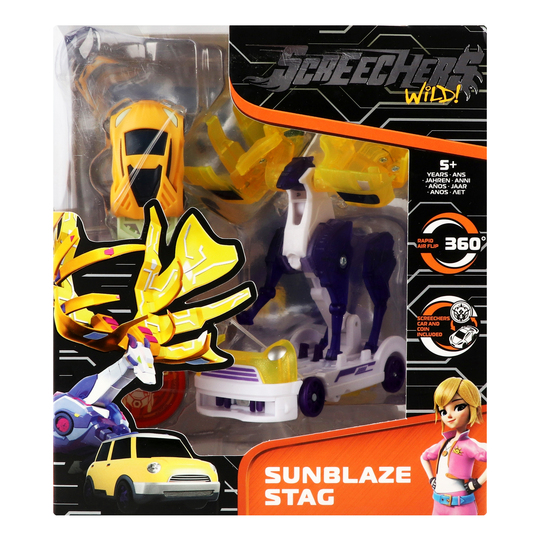 Машинка Screechers Wild! S4l2 Санбл.Стег
