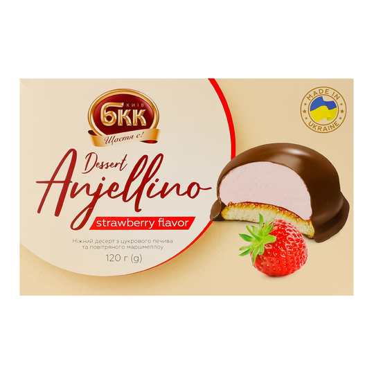 Десерт Anjellino полуниця БКК 120г