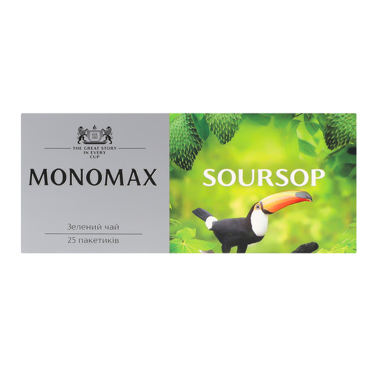 Чай зелен. Мономах Саусеп пакет. 25*1,5г