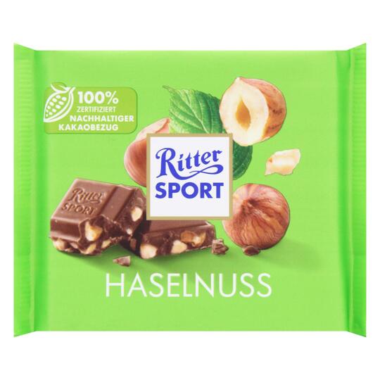 Шоколад з фундуком Ritter Sport 100г