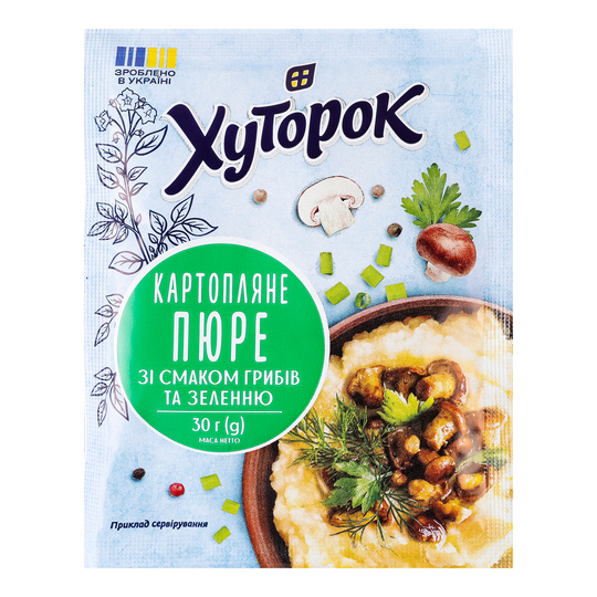 Пюре картопляне смак грибів Хуторок 30г