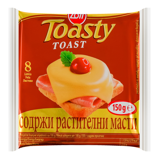 Сир Тостовий 22% Zott 150г