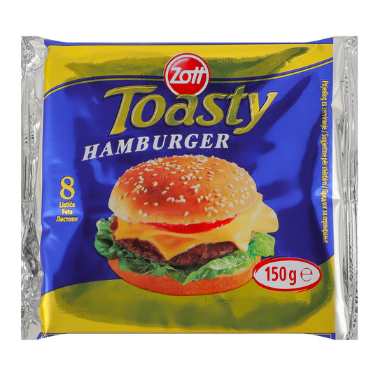 Сир Тостовий Гамбургер 22% Zott 150г