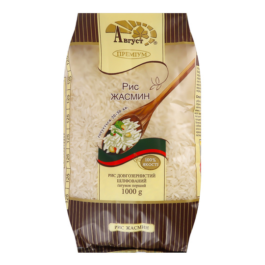 Рис жасмін преміум Август 1кг