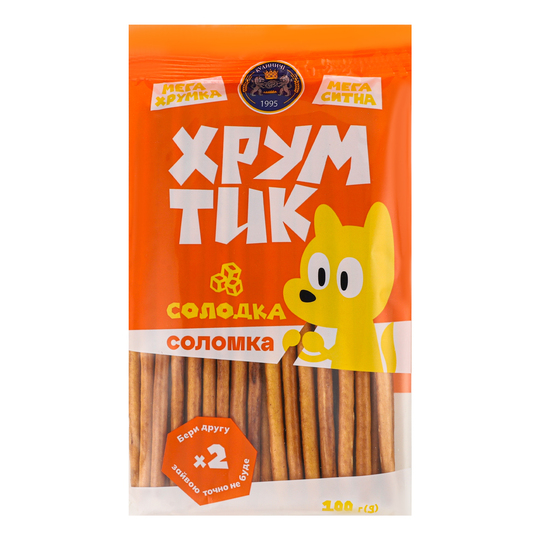 Соломка солодка Хрумтик Кулиничі 100г