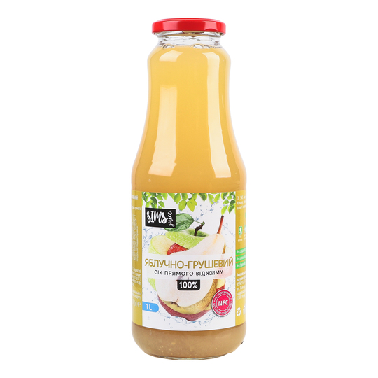Сік Sims Juice ябл. груша 1 л с/пл