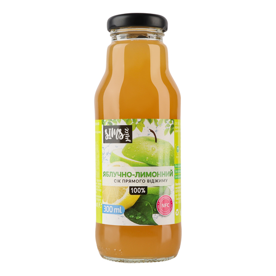 Сік Sims Juice ябл. лимонний 0,3 л с/пл
