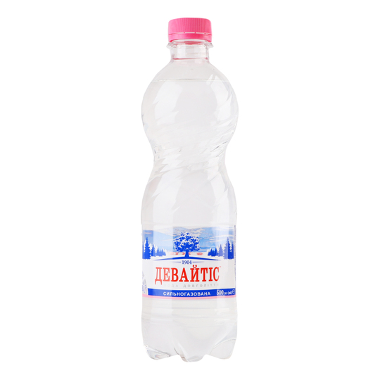 Вода сильногазована Девайтіс 0,5л ПЕТ