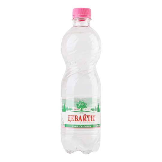 Вода слабогазвана Девайтіс 0,5л ПЕТ