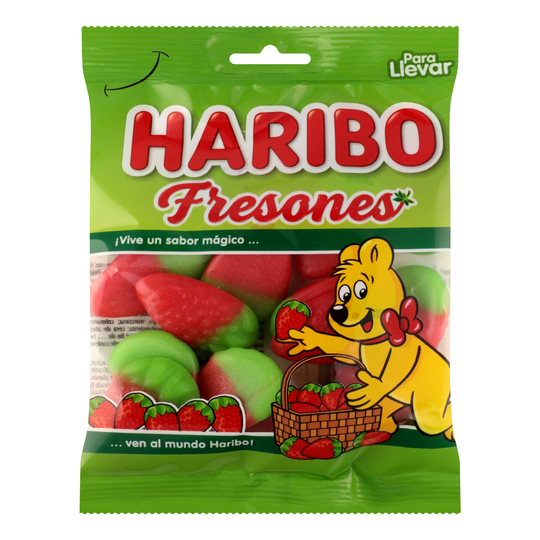 Цукерки жувальні суниця Харібо 100г