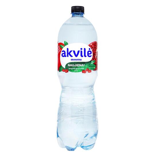 Вода сл/газ. Akvile гранат 1,5л п/пл