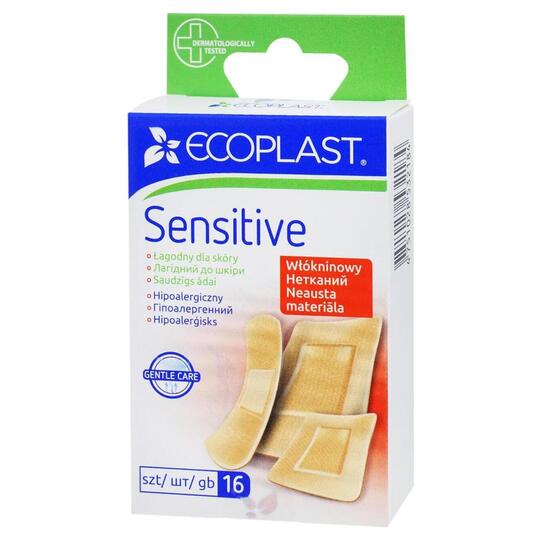 Набір пластирів нетканих ніжний 16шт