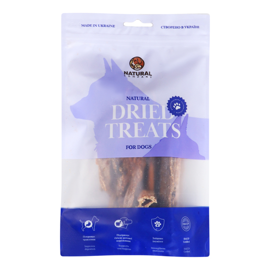 Ласощі д/соб. Natural Вим'я яловиче 100г