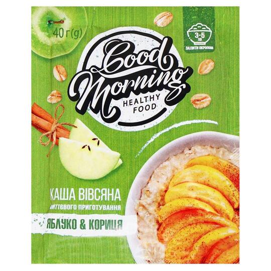 Каша вівс. Vale Good Morn. ябл. кор. 40г