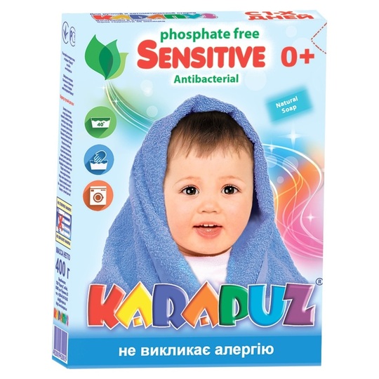 Порошок д/пран. Карапуз пер.дн.жит. 400г