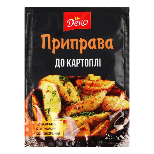 Приправа до картоплі Деко 25г
