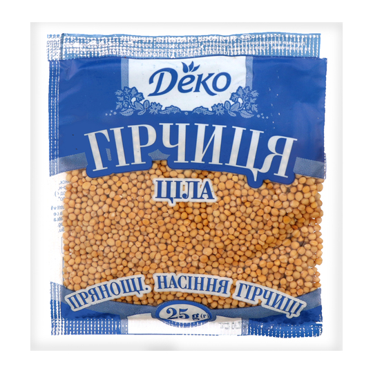 Гірчиця ціла Деко 25г