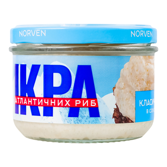 Ікра ат. риб в соус класична Norven 160г